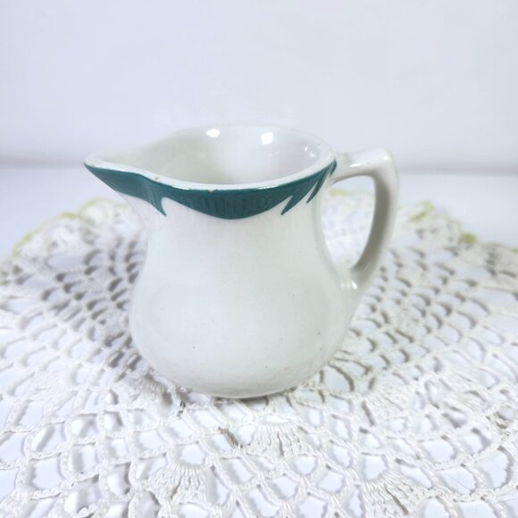 Restaurant Ware Small Individual Creamer Pitcher England Erica J E Heath Russell - Picture 1 of 8